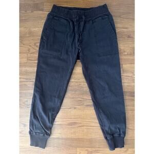 James Perse Brown Mixed Material 100% Cotton Cargo Jogger Pants Size 2/Medium